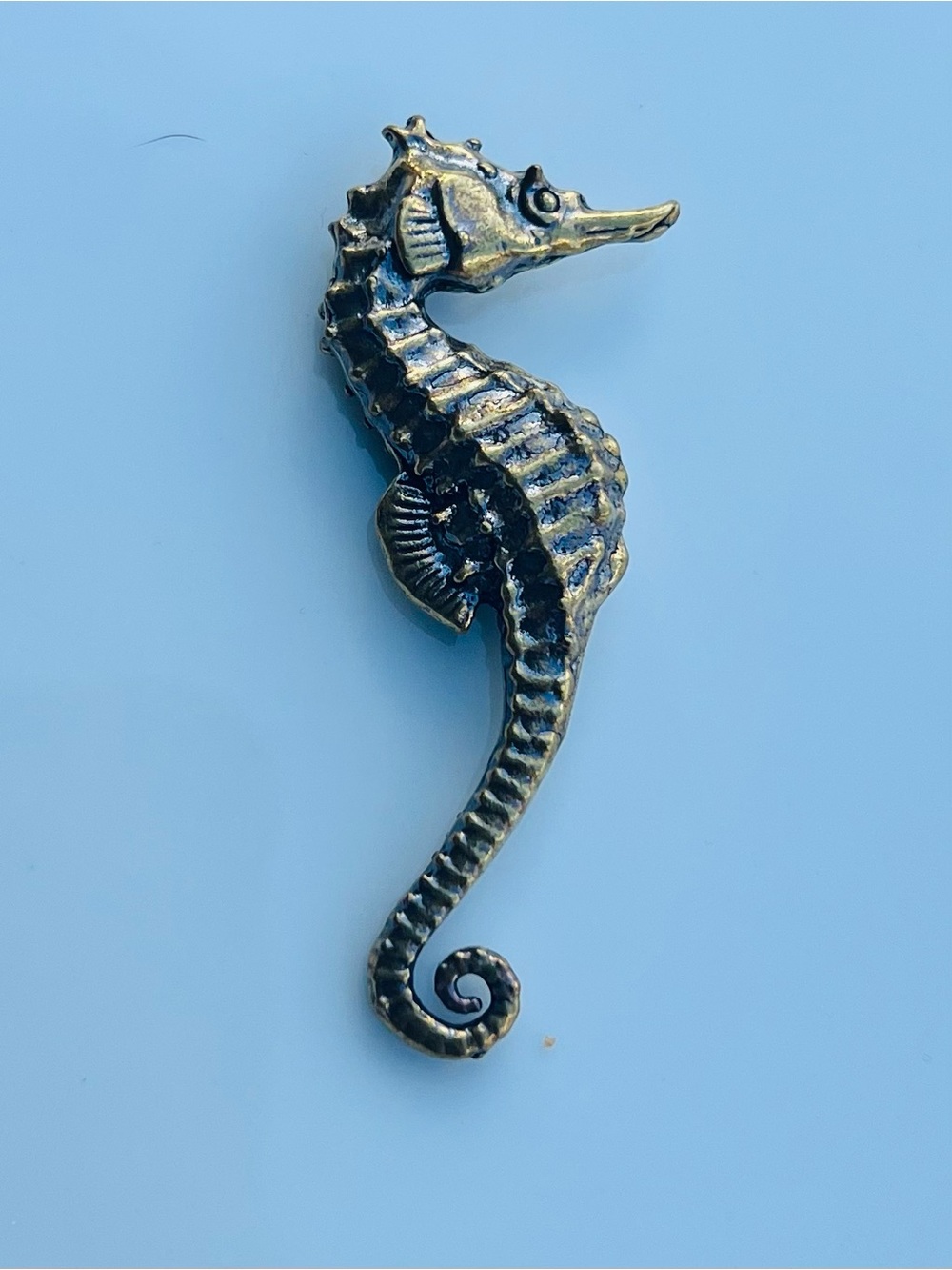 2.5” Miniature Brass Seahorse #412